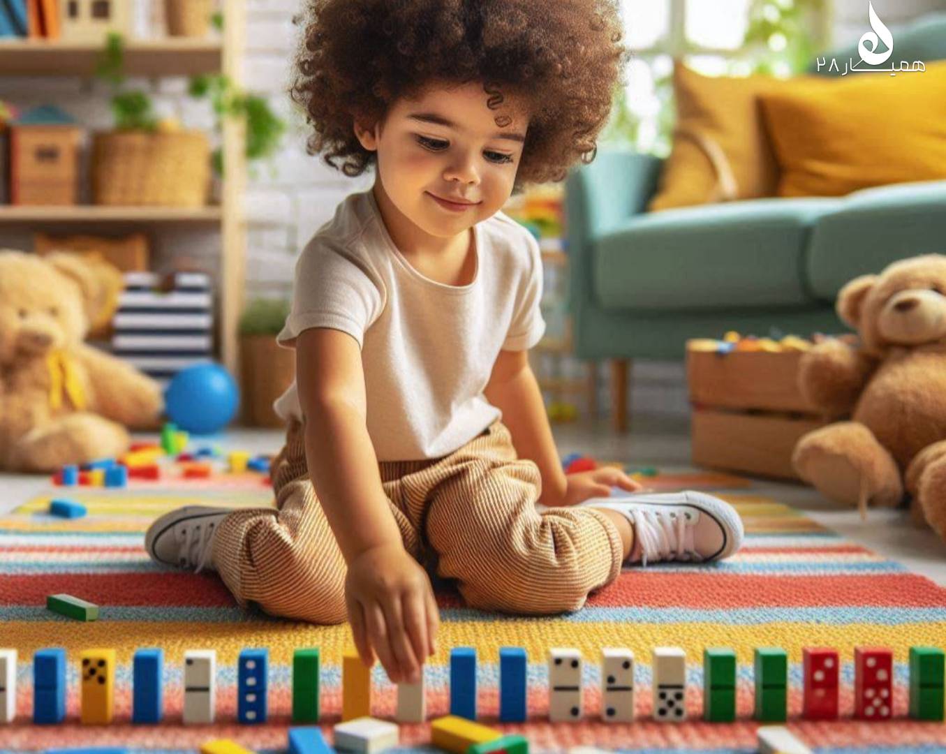 اما باید توجه داشت نظم فکری و خلاقیت ممکن است باهم در تضاد باشند. استفاده از بازی های فکری مانند دومینو برای تقویت نظم فکری توصیه میشود.